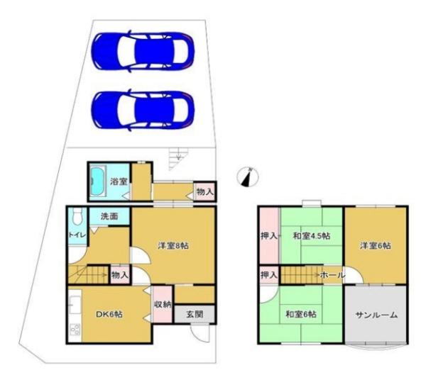京都市左京区岩倉忠在地町の中古一戸建て