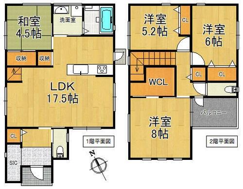 大津市下阪本３丁目の中古一戸建て