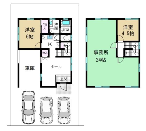 大津市堅田１丁目の中古一戸建て