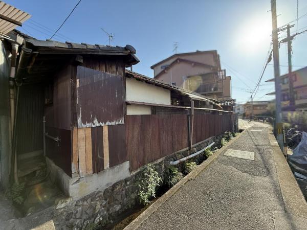 京都市左京区上高野鐘突町の土地