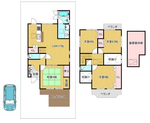 京都市伏見区桃山町遠山の中古一戸建て