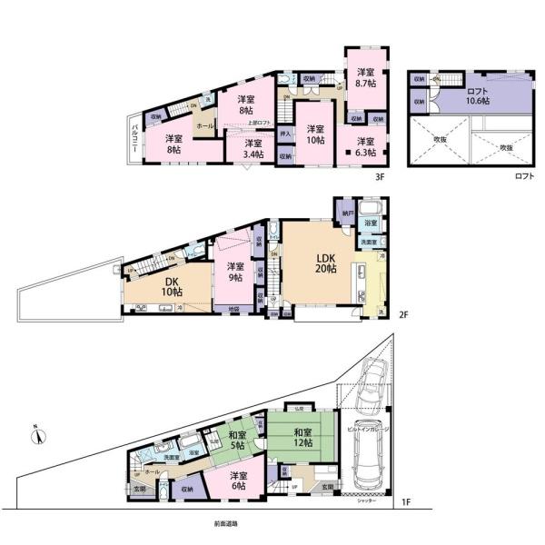 京都市左京区田中飛鳥井町の中古一戸建て