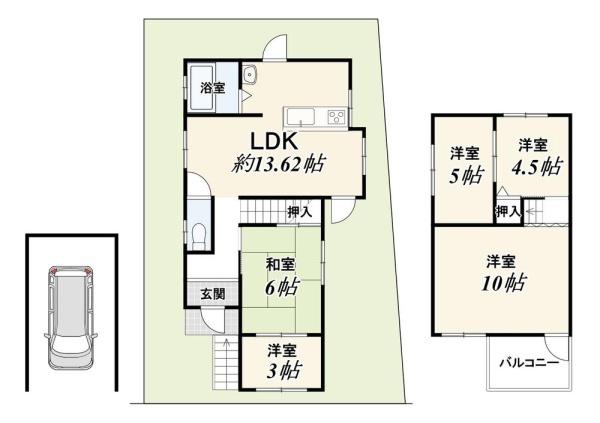京都市伏見区深草馬谷町の中古一戸建て