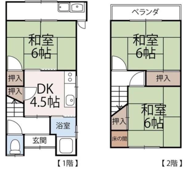 京都市山科区小野御所ノ内町の中古一戸建