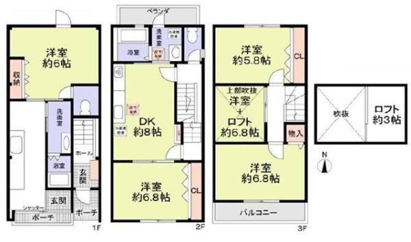 京都市上京区中務町の中古一戸建て