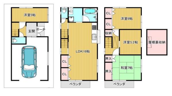 京都市上京区田村備前町の中古一戸建て