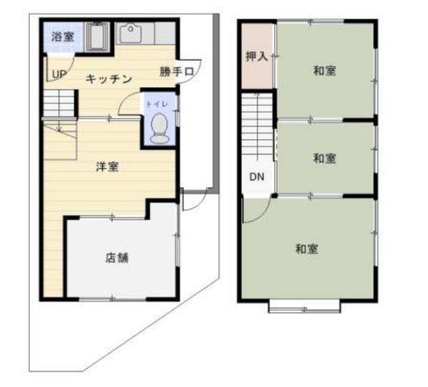 京都市右京区常盤西町の土地
