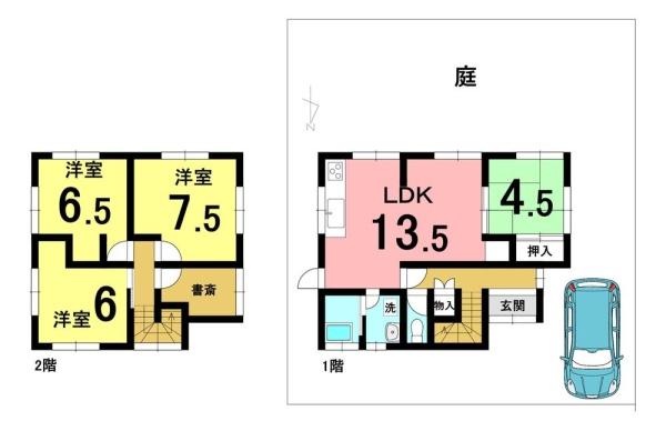 大津市清風町の中古一戸建て