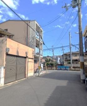 京都市左京区田中大久保町の土地