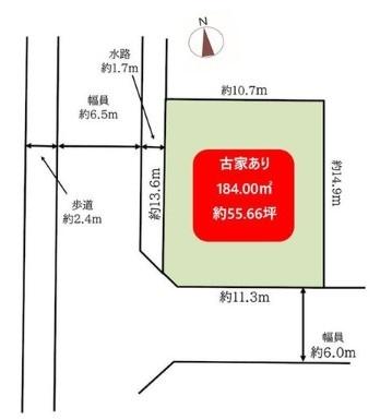 京都市西京区大枝北沓掛町3丁目の売土地