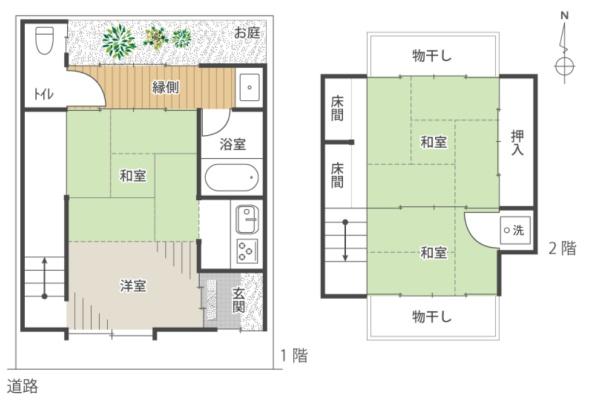 京都市中京区聚楽廻中町の中古一戸建て