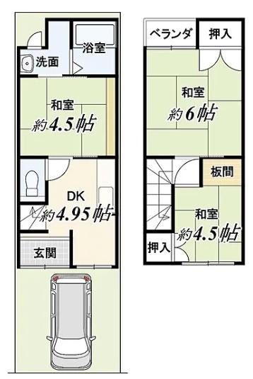京都市伏見区深草勧進橋町の中古一戸建