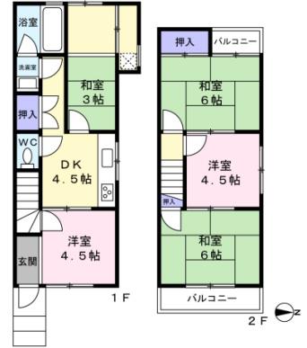 京都市右京区太秦安井東裏町の中古一戸建て