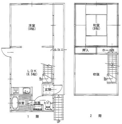 大津市北小松の中古一戸建て