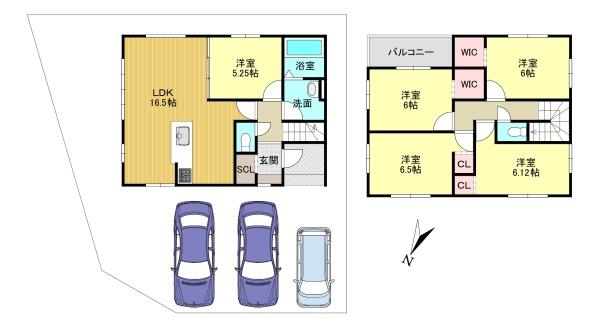 京都市北区大宮釈迦谷の新築一戸建