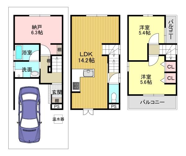 京都市上京区今小路通御前通西入上る観音寺門前町の新築一戸建