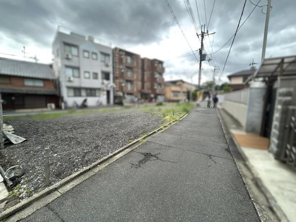 京都市北区紫竹上竹殿町の土地