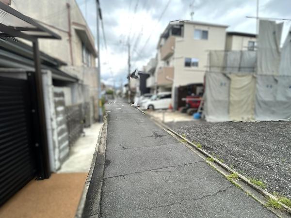 京都市北区紫竹上竹殿町の土地