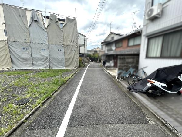 京都市北区紫竹上竹殿町の土地