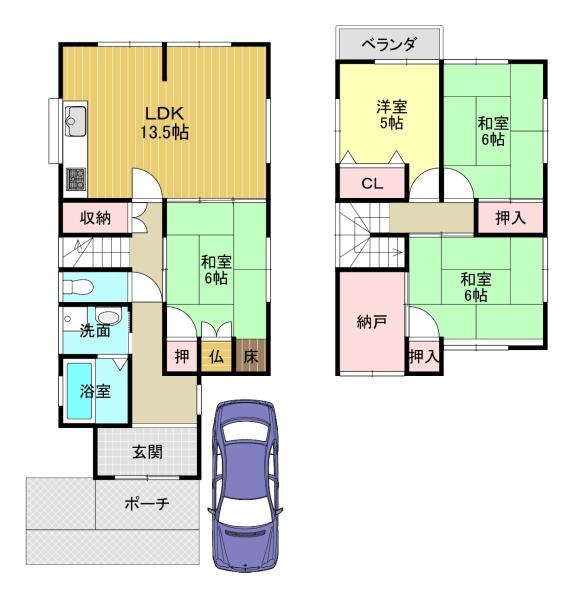 京都市左京区岩倉花園町の中古一戸建て