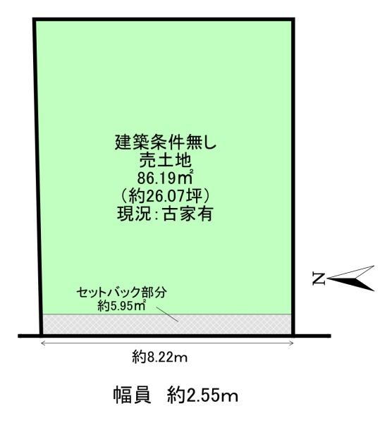 京都市北区紫野宮東町の土地