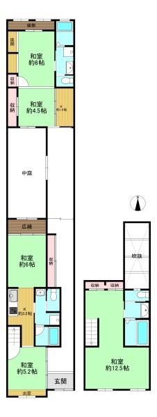 京都市上京区加賀屋町の中古一戸建て