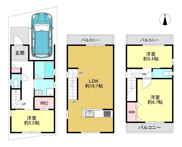 京都市東山区今熊野宝蔵町の新築一戸建