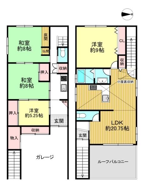 京都市中京区西ノ京藤ノ木町の中古一戸建て