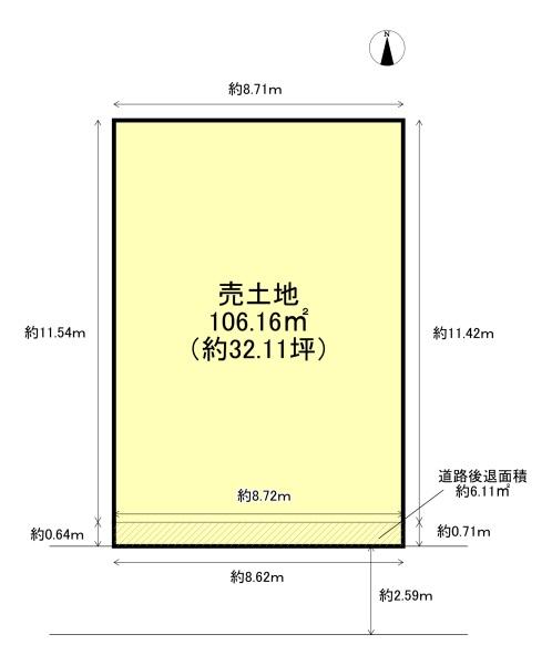 京都市上京区七番町の土地