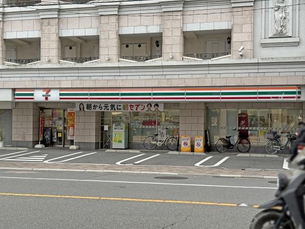 京都市上京区新美濃部町の土地(セブンイレブン京都西陣郵便局店)
