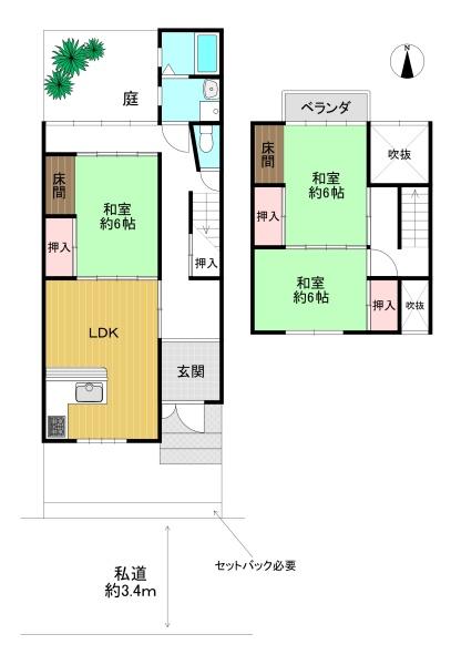 京都市上京区一条通七本松西入東町の中古一戸建て