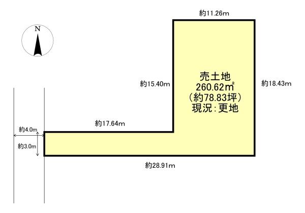 京都市上京区靭屋町の土地