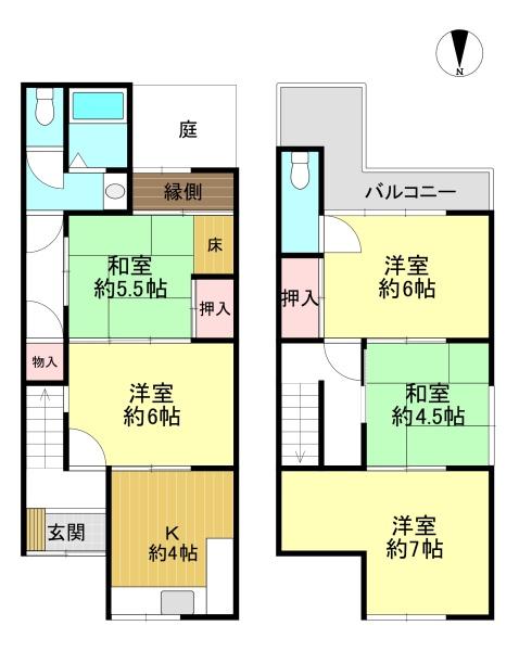 京都市上京区筋違橋町の中古一戸建