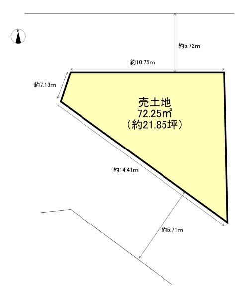 京都市北区大宮一ノ井町の土地