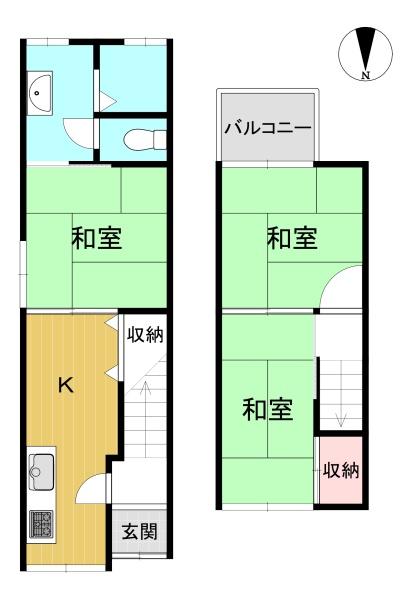 京都市南区東九条柳下町の中古一戸建て