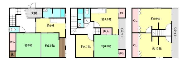 京都市東山区本町４丁目の中古一戸建て