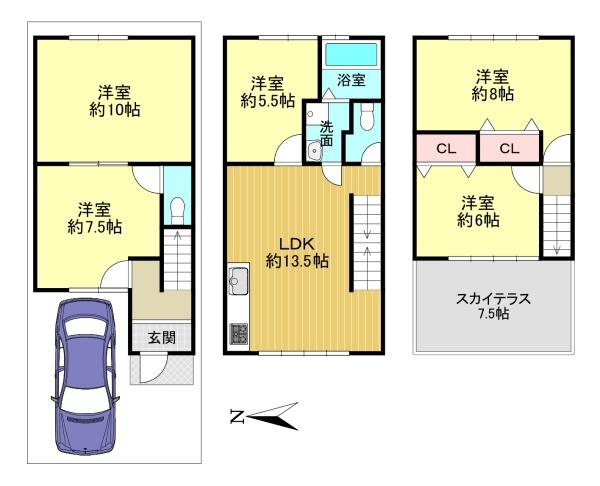 南区唐橋芦辺町