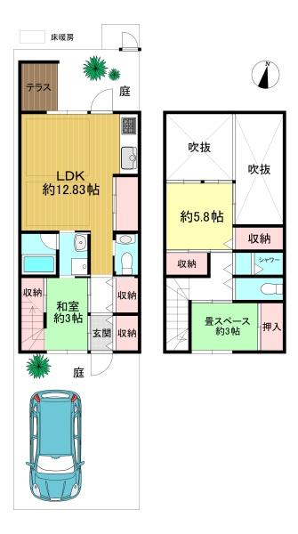 北区紫野郷ノ上町