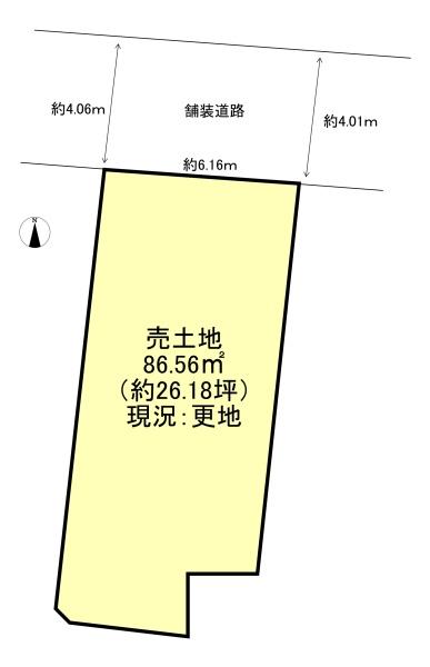 京都市中京区聚楽廻東町の土地