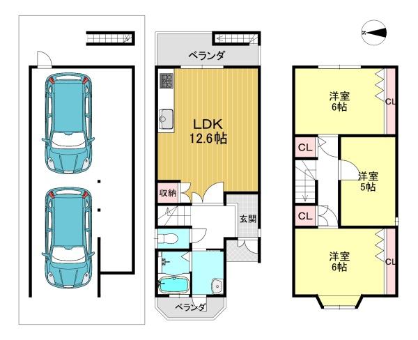 京都市左京区一乗寺梅ノ木町の中古一戸建て