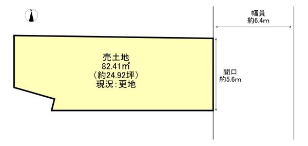 京都市中京区等持寺町の土地