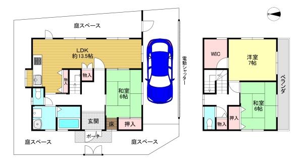 京都市左京区岩倉中町の中古一戸建て