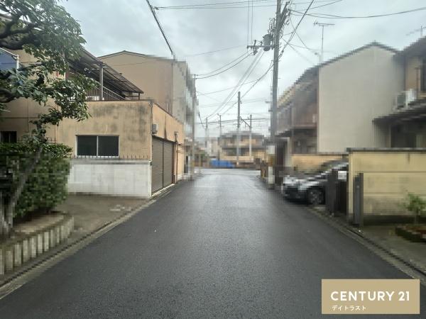 京都市左京区田中大久保町の土地
