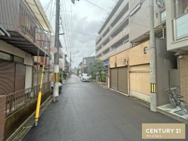 京都市左京区田中大久保町の土地