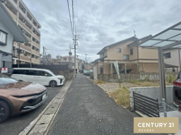 京都市山科区御陵大津畑町の土地