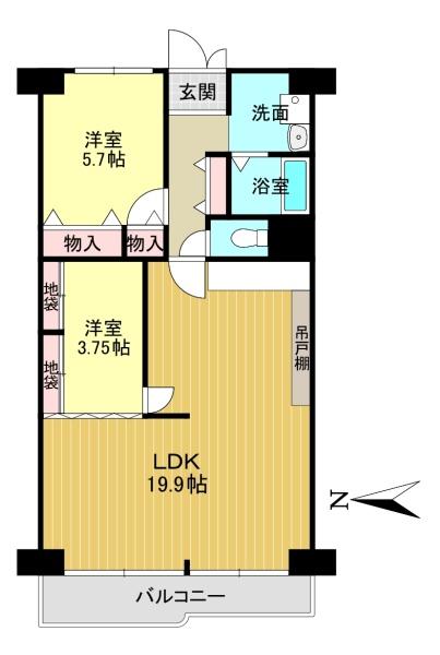 西ノ京スカイハイツA棟