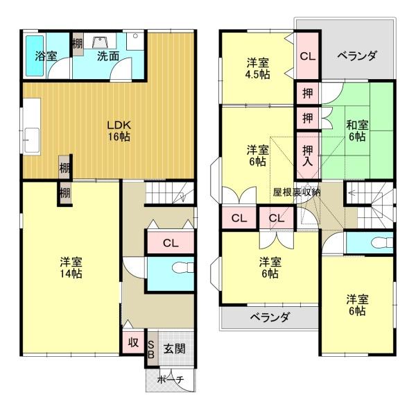 京都市左京区松ケ崎柳井田町の中古一戸建