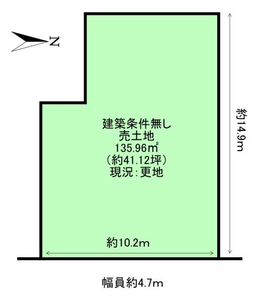 京都市北区平野鳥居前町の売土地