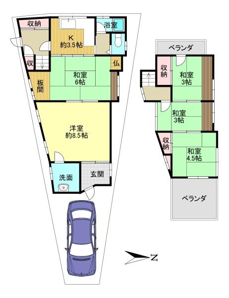 京都市左京区粟田口鳥居町の中古一戸建