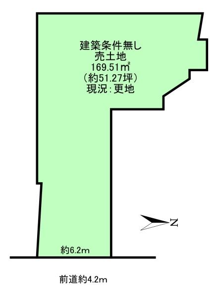 京都市上京区中橋詰町の売土地